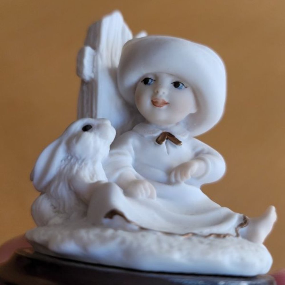 Giuseppe Armani Figurine 0256F New Pals Porcelain - Picture 8 of 9